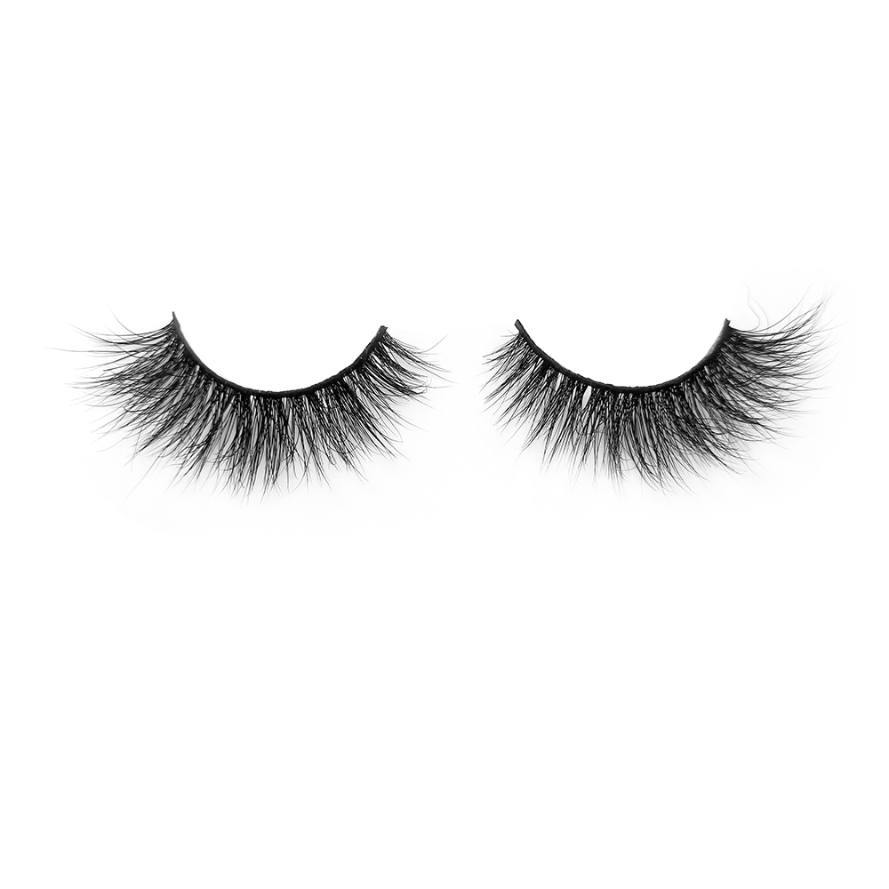 Best Eyelash Vendor Supply Wholesale Price 3D Mink Strip Lashes with Customized Package Soft and Natural Style In the US YY86 